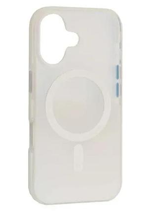 Чехол mystik magsafe case for iphone 17 white