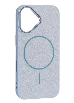 Чехол sunshine magsafe for iphone 16 blue