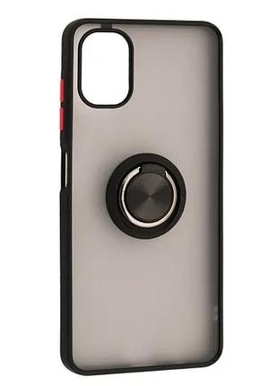 Чехол gingle ring case for samsung a06 (a065) black