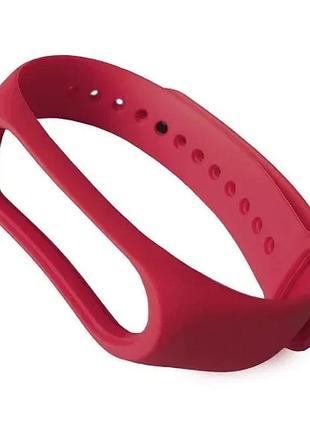 Ремешок для xiaomi mi band 3/4 marsala