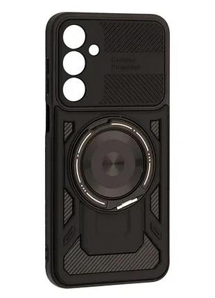 Чехол protective ring magsafe for samsung s25 fe black