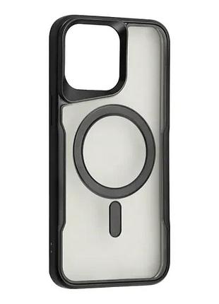 Чехол esthetic magsafe case for iphone 13 pro max black