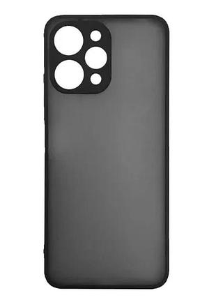 Чохол-бампер захисний gingle matte case xiaomi redmi 12 black