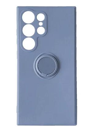Чохол ring case для samsung s24 ultra purple