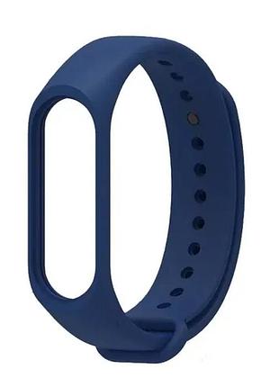 Ремінець для xiaomi mi band 3/4 dark blue