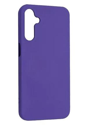 Чохол silicone case camera (no logo) для samsung a35 5g (a355) lilac
