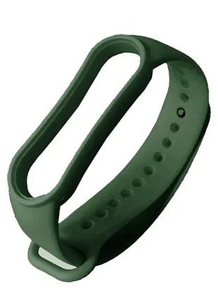 Ремінець для xiaomi mi band 3/4 dark green