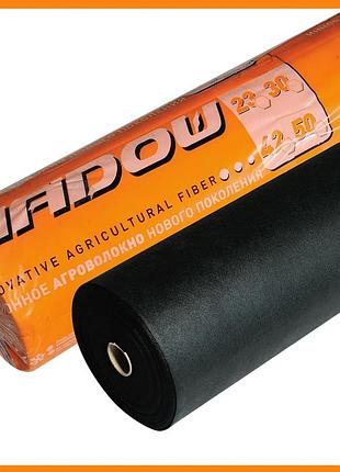 Агроволокно 50г/м2 3,2 х 100м чёрное "shadow" агроспанбонд для клубники 4