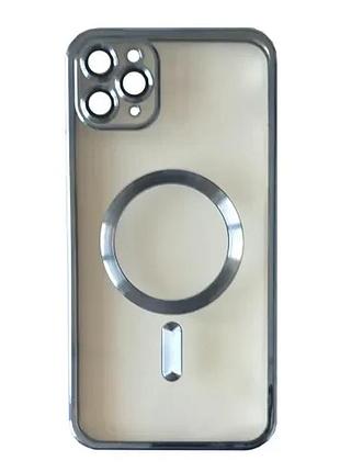 Чехол shining camera magsafe for iphone 11 pro max lilac