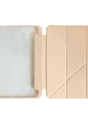 Чехол smart case clear for apple ipad air 11 2024/2025 pink