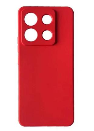 Чохол silicone case full for xiaomi redmi note 13 pro 5g/poco x6 5g red