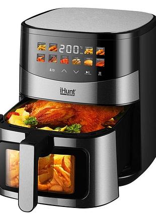 Аэрогриль мультипечь ihunt bro air fryer ultra 6.5l (аэрофритюрница без масла)