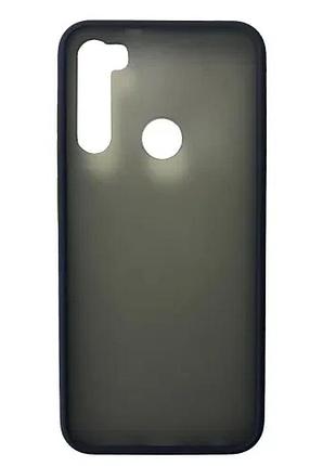 Чохол-бампер захисний gingle matte case xiaomi redmi note 8t blue/green