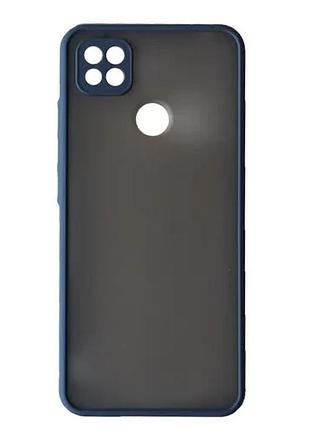 Чохол-бампер захисний gingle matte case xiaomi redmi 10a blue