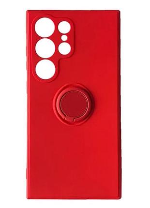 Чохол ring case для samsung s24 ultra red