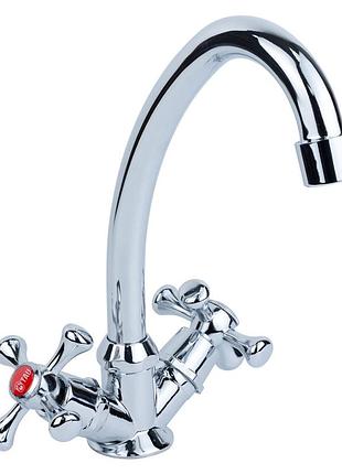 Смеситель для кухни tau s85 1/2" эконом