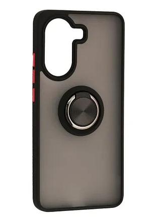 Чехол gingle ring case for xiaomi poco x7 pro 5g black