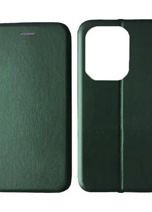 Чохол-книжка level for xiaomi redmi note 14 5g midnight green