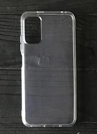 Чехол силикон clear case 2.0mm for xiaomi redmi note 9 clear