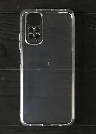 Чохол силікон clear case 2.0 mm for xiaomi redmi note 11/11s clear