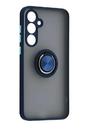 Чехол gingle ring case for samsung a05s (a057) blue