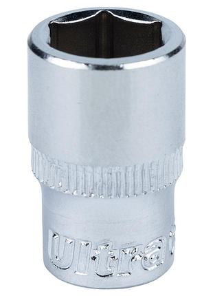 Насадка шестигранная ultra crv короткая 1/4" 11 мм