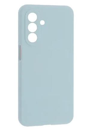 Чохол silicone case luxury для samsung a17 4g/5g lilac cream