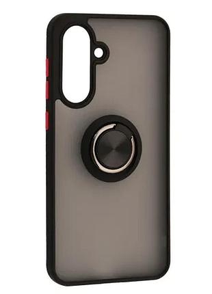 Чохол gingle ring case for samsung a36 5g black