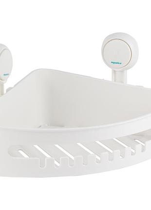 Корзина aquatica s42 на вакуумных присосках угловая 255 х 255 х 105 мм