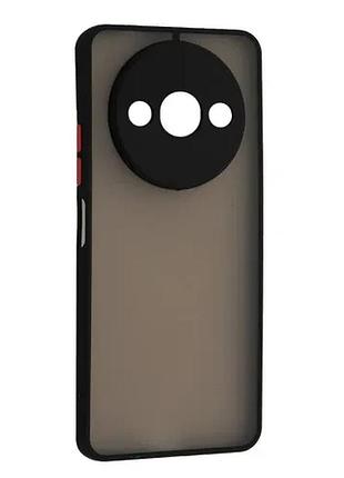 Чохол-бампер захисний gingle matte case xiaomi redmi a3 black