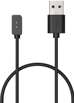Зп usb для xiaomi mi band 8/9/10 long black