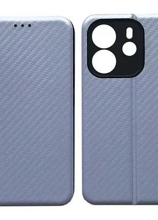 Чохол-книжка carbon for xiaomi redmi note 14 4g eu lilac