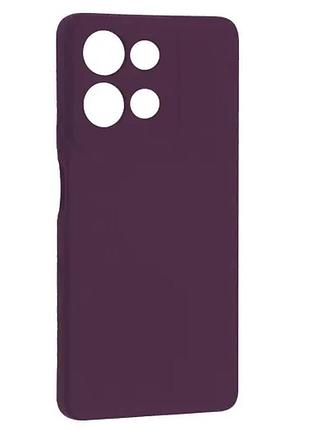 Чехол silicone case full for motorola g75 grape
