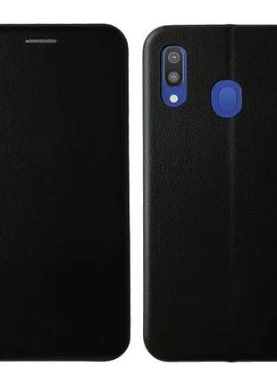 Чехол-книжка level for samsung a20/30 (a205/305) black