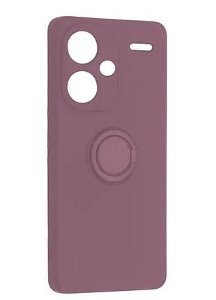 Чохол ring case для xiaomi redmi note 13 pro+ 5g cherry purple