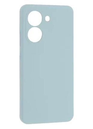 Чехол silicone case luxury для xiaomi poco x7 pro 5g lilac cream