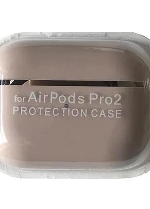 Чохол для airpods pro 2 silicone case/microfiber pink sand
