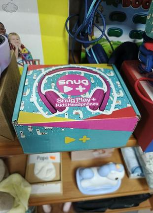 Детские наушники snug play+ (pink)
