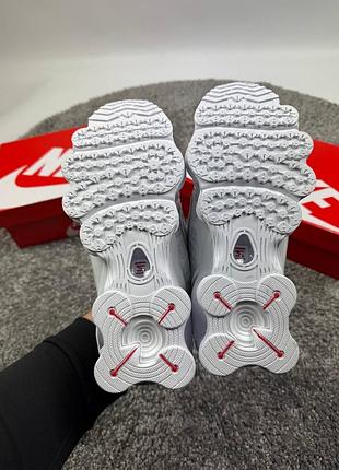 Nike shox white 5