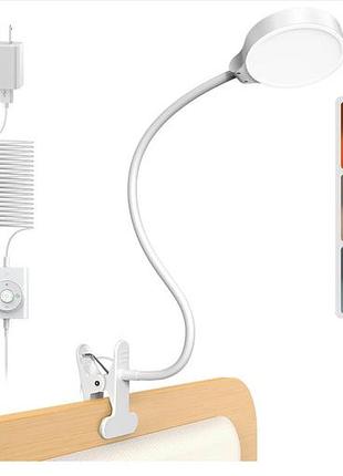 Лампа-клипса glocusent 5w, 36 светодиодных ламп для чтения с функцией ухода за глазами, от usb под ремонт