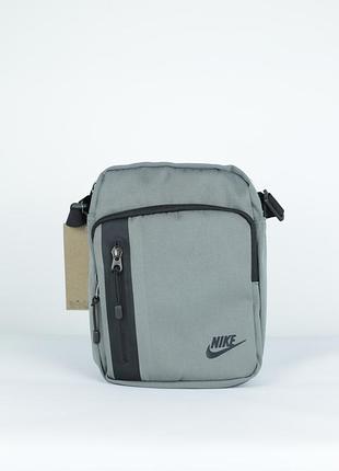 Nike сумка через плече / сумка на плече / джордан / найк / сумки / чоловічі сумки через плече / сумка жіноча серый