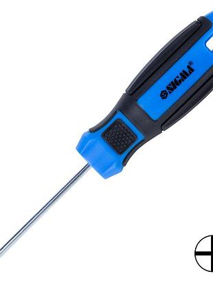 Отвертка крестовая sigma crv mega ph0 х 75 мм
