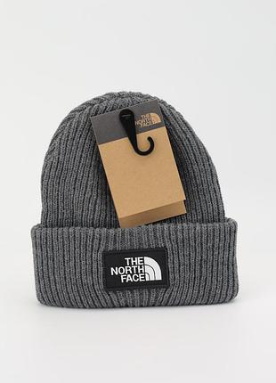 Шапка чоловіча / шапка жіноча / шапка підліткова / шапка унісекс no brand (if-00000107) темно-серый