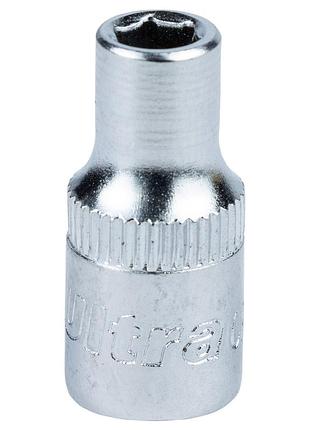 Насадка шестигранная ultra crv короткая 1/4" 5 мм