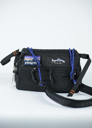 Patagonia сумка через плече / сумка на плече / патагонія / сумки / чоловічі сумки через плече / сумка чоловіча синій