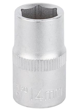 Насадка шестигранна sigma crv mid коротка 1/2" 14 мм