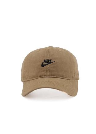 Nike кепка / кепки / кепки мужские / найк / кепки подростковые / кепка мужская бежевий