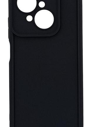 Чехол shock case для tecno spark go1 (kl4) бампер силиконовый черный