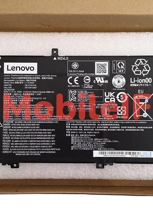 Акумулятор батарея lenovo thinkpad e480, e485, l17m3p51, l17l3p51, l17c3p52, l17m3p52, 4120mah, 45wh, original
