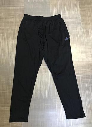 Adidas💙чоловічий одяг/легкі спортивні чорні штани 💛l50